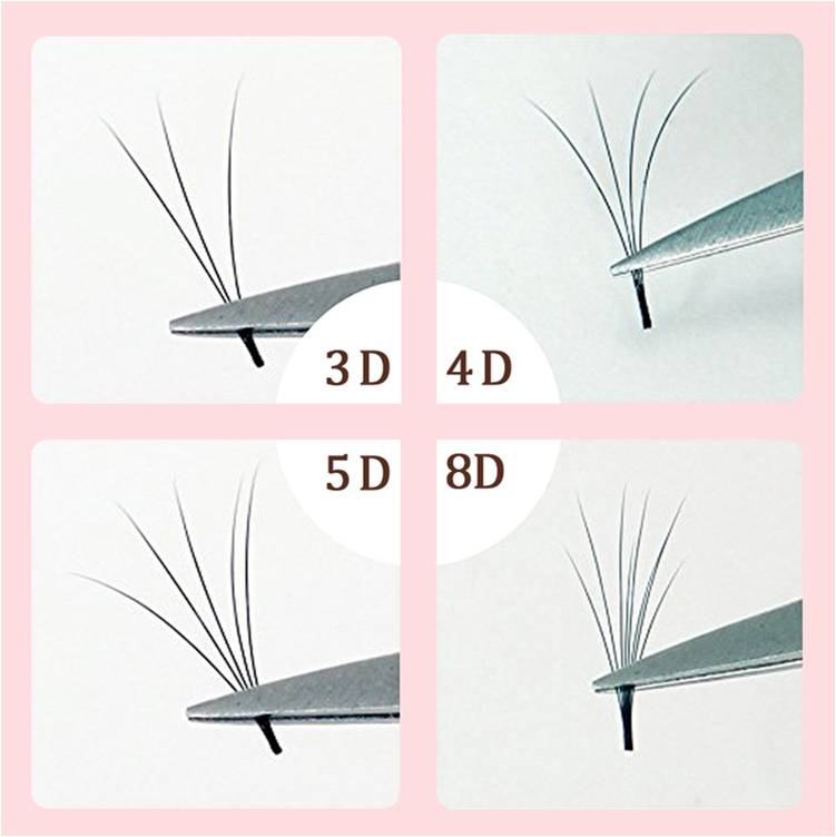 Newest Design Blooming Volume Eyelash Extension JE31